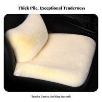 velvety Texture Backless Car Seat Mat all-year Use Car Seat Protector Universal Fit Vehicle Accessory Non-Slip Backing for motorists, Passengers, Commuters, extended-journey journey, Driving, pickup
