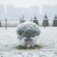 Winter Plant Frost Protection Cover for Outdoor Trees and Indoor Potted Plants, Windproof and Cold-Resistant
