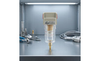 Pressure Rated Threaded Pneumatic Air Filter Long-Lasting Metal Body Pneumatic Air Filter Heavy Duty Industrial Part