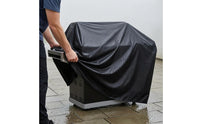 Barbecue Grill Cover Tailored Outdoor Grill Cover Black Weather Protector for Outdoor Use