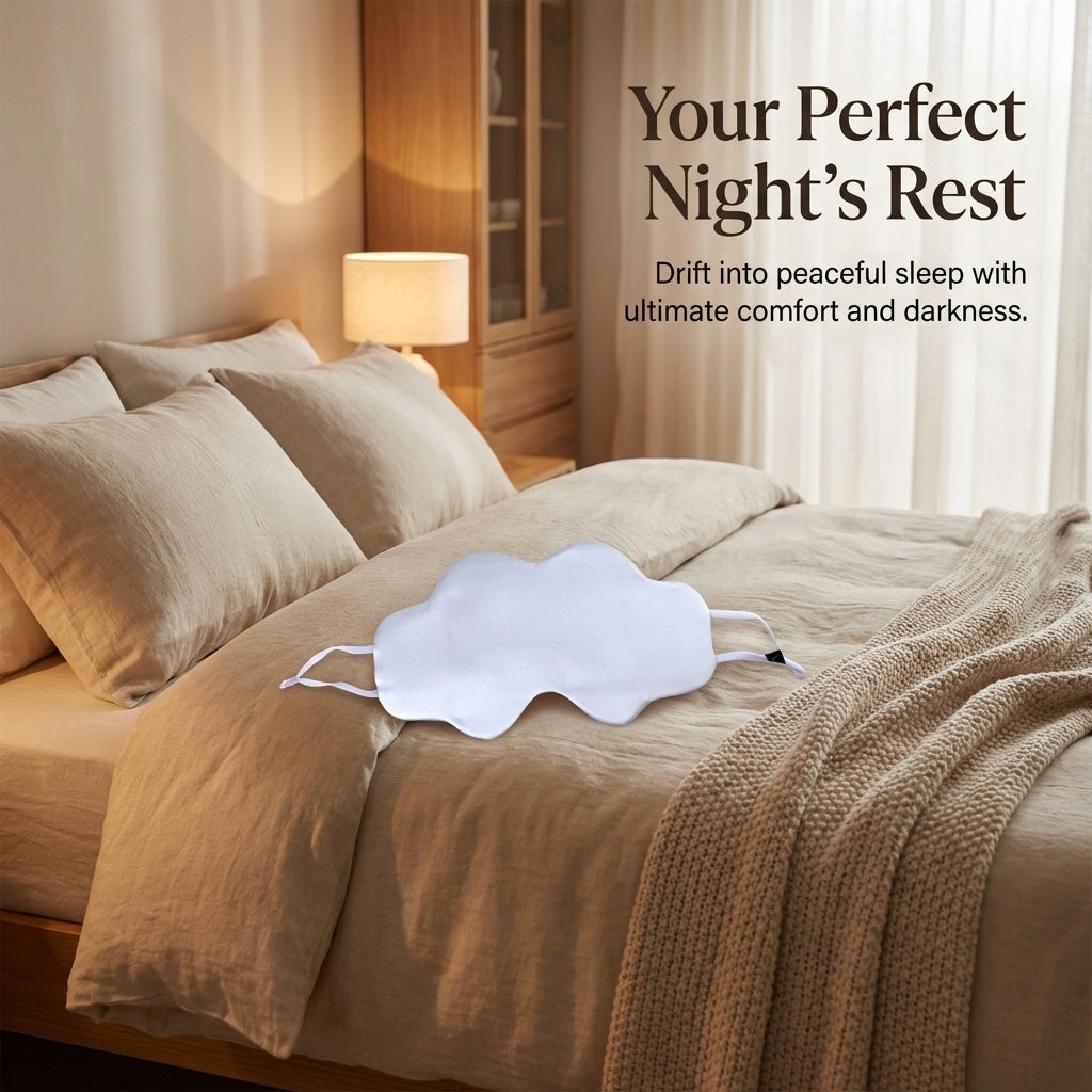 Sleep for Women, Lightweight Breathable Eye Cover for Adjustable Light Blocking for Adults Travel