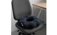 Flower Shaped Seat Cushion Breathable Pressure Relief Seat Pad Full-Day Comfort Inflatable Donut Cushion for Office Workers, Drivers, Travel, Car