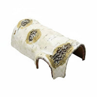 Shedding Support Rock Cave Hide Natural Look Amphibian Hide Resin Material