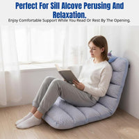 Adjustable Floor Cushion, Cartoon Animal Sofa Seat, Folding Mat for Study Nook, Game Area