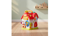 Hands-on Activity House with Handle Interactive Busy House Learning Busy Board Toy Educational for Playroom