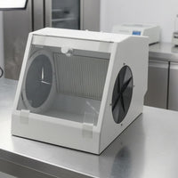 Transparent Viewing Window Oral Sandblasting Box Built-in Lamp Dustproof Sandblasting Box Glove Ports Dustproof Cabinet Filter System