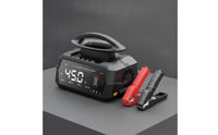 Smart Battery Charger Portable Battery Charger with Clamps Allall-Encompassing Powerful for Car Owners, Garage, Travel