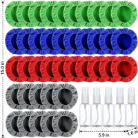 12 Piece Car Glass Cleaner Window Cleaning Equipment, Window Cleaning Kit, Car Window Cleaner for Anti Fog, Scratch-Resistant Microfiber Tool