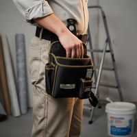 Multi-Pocket Wallpaper Installation Tool Bag Portable Tool Bag with Blade Breaker Compact Organizer Lightweight for Decorators, Home Renovation
