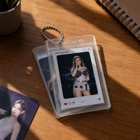 Angela Chang Polaroid Style Keychain Pendant for Bags and Backpacks