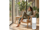 With Air Cleaner with Sanitizing Feature Large Room with WiFi Control Smart Appliance for Allergy Sufferers, Pet Owners, Office, Bedroom