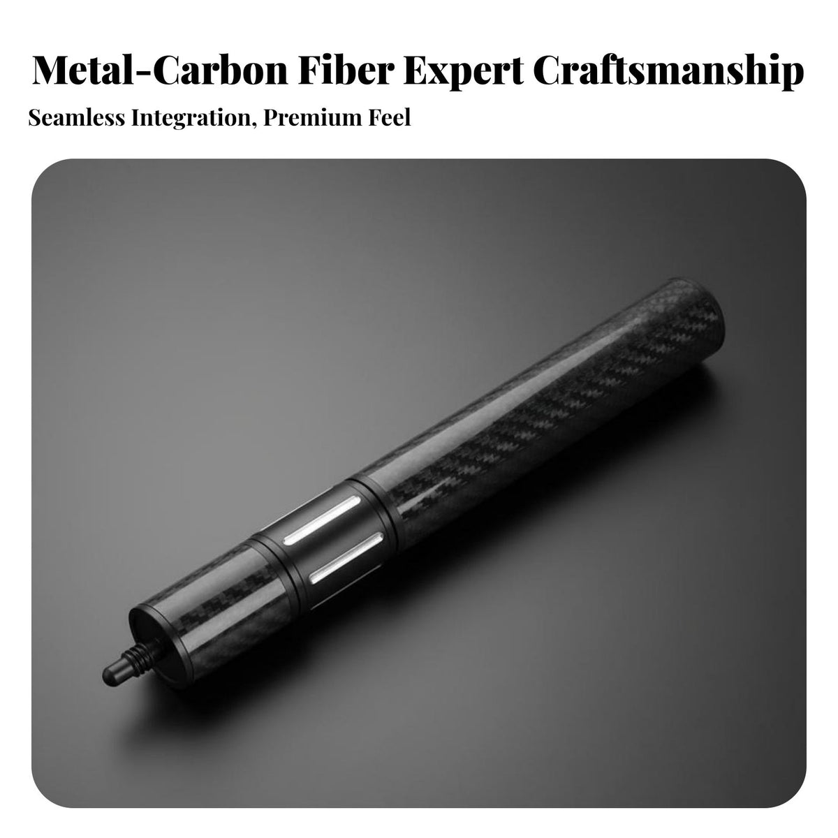 Telescopic Cue Extender Improved Reach Pool Cue Extender Carbon Fiber Billiard Extension Lightweight Billiards Stick Extension