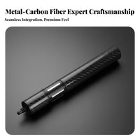 Telescopic Cue Extender Improved Reach Pool Cue Extender Carbon Fiber Billiard Extension Lightweight Billiards Stick Extension