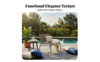 4 Pieces Waterresistant 4-Piece Woven Sofa Set sun-resistant outsidedoor Furniture Weather-Resistant Patio Seating Group Includes pads for Hotel Owners, Homeowners, Families, Courtyard, Garden, Backyard, Balcony