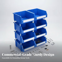 Stackable Open-Front Container versatile System Open-Front Tote sturdyDuty Label Holder for Mechanics, DIY hobbyists
