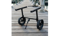 Kayak Cart with Wheels Portable Canoes Transport Cart with Kickstand Long Lifes for Kayakers, lakesides