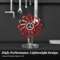 Rear Derailleur Pulley Wheel Deep Tooth Design Ceramic Bearing Guide Wheel Rear Derailleur Pulley Fluid Rotation for Cycling