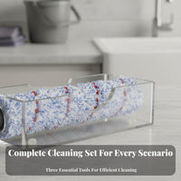 3 Pieces Main Brush Head Replacement Easy to Install for Hard Floors