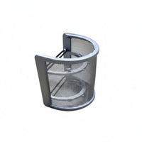 Anti-Spit U-Shaped Audio Recording Device Guard Wind Noise Reduction Double-Layer Mesh Burst Filter Reduces Plosives Audio Recording Device Burst Filter