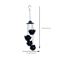 Rain Chain Weather-Resistant Aluminum Rain Chain Outdoor Drainage for Courtyard, Porch
