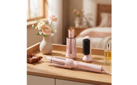 Multi-Functional 3-in-1 Hair Styler Versatile Hair Styler with Interchangeable Heads Beginner-Friendly Styling Tool with Interchangeable Heads Corded for Beginners