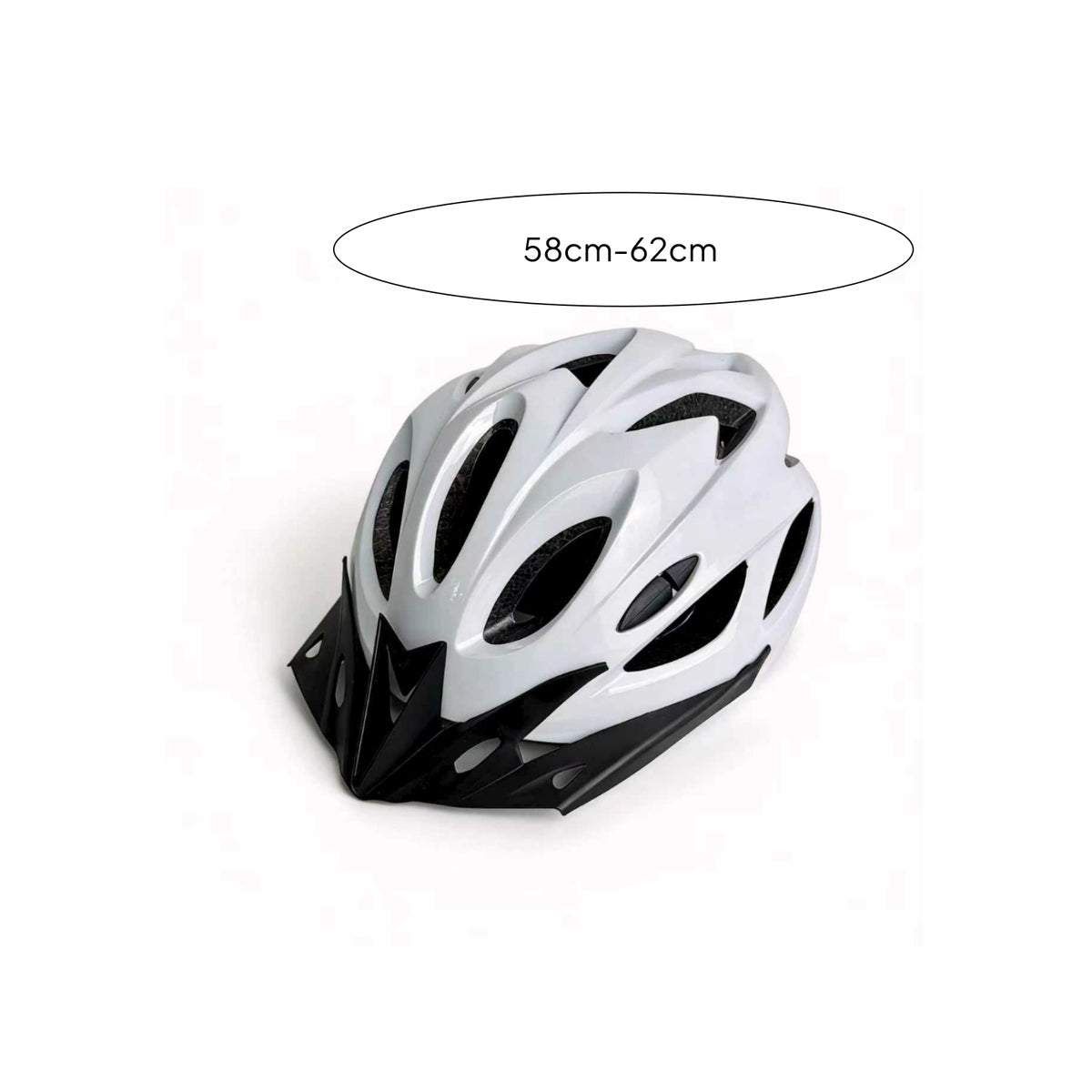 Lightweight Integrated Molded Helmet Aerodynamic Bike Helmet with Chin Guard Ventilated Impact-Resistant for Adults, Cyclists, Commuters, Commuting, Mountain Biking
