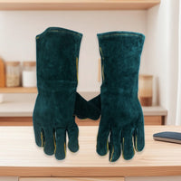 Bite-Resistant Animal Handling Gloves with Long Cuffs Heavy Duty Pet Handling Gloves for Dog Trainers, Veterinary Care