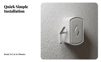 Remote Control Light Switch Drill Installation Faraway Lighting Switch Robot No Wiring Required Finger Robot for Homeowners, Bedroom, Office, Hallway