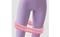 Exercise Hoop Quiet Soft Waist Slimming Textile Covered Exercise Hoop for Beginners