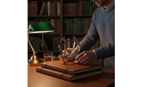 Butterfly Sculpture Silver Alloy Art Piece Decor Reflective Figurine for Homeowners, Living Room