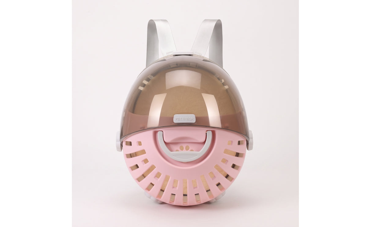 Cat Carrier with Transparent Dome Hard-Shell Bubble Backpack Breathable