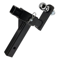 5-Hole Adjustable Trailer Hitch Tow Bar with 50mm Ball for RV Trailer Modification