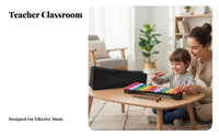 Clear, Rich Sound 15-Note Colorful Metallophone Well-Tuned Cased Xylophone Set Child-Safe Mallets Glockenspiel Color-Coded Notes for Preschoolers, Music Beginners, cateand proceedryroom, Kindergarten, Daycare Centers, Playroom