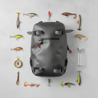 Fishing Backpack with Rod Holder Structured Fishing Backpack Sturdy for Anglers, Fishermen