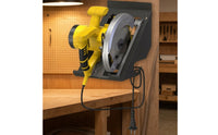 Space-Saving Circular Saw Holder Heavy-Duty Circular Saw Wall Mount Compact Long-Lasting for Woodworkers, DIYers, Workshop, Garage
