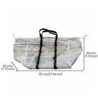 Heavy Duty Harvest Bag Wide Opening Quick Drain Sieve Bag Drawstring Mesh Crate Liner for Farmers