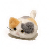 Cat Stuffed Toy Lightweight Cat Stuffed Animal Stuffed Toy with Loop Huggable Fuzzy for Children, Backpacks, Keychains