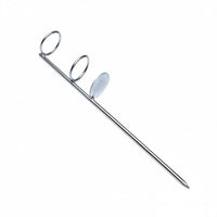 Double Loop Rod Rest Thickened Solid Base Fishing Rod Holder Bank Fishing Pole Holder for Outdoor