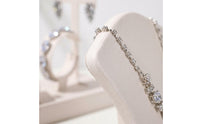 Jewelry Display Stand Large Capacity Freestanding Jewelry Organizer Space-Saving
