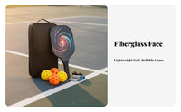 Pickleball Paddle Set Rim Protector Protection Fiberglass Pickleball Paddles Sports Equipment Anti-Slip Cushioned Grip