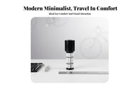 Aluminum Alloy Hidden Stem Riser Lightweight Design Bike Stem Riser Improves Riding Posture for Tall Riders, Commuters, Mountain Bikes
