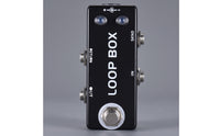 Compact Loop Box Pedal Metal Guitar Loop Box Mini Line Selector Low-Height for Live Stage