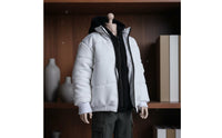 1/6 Scale Hooded Jacket Double Zipper 1/6 Scale Figure Clothing Adds Realism 12 Inch Doll Apparel for Hobbyists, Collection Display, Toy Photography