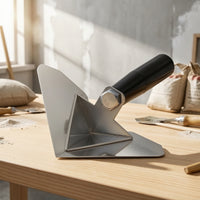 Inside Corner Trowel Mirror Polished Corner Finishing Tool with ABS Handle 90-Degree Trowel Heavy Duty Long-Lasting
