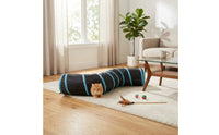 S-Shaped Cat Tunnel Space Saving Foldable Pet Tunnel Portable for Kittens