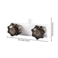 Shower Mixer Valve Compact Wall Mounted Mixer Sleek for Solar Water Heater