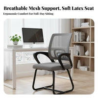 Ergonomic Mesh spine Chair Height Adjustable Ergonomic Mesh Task Chair 360-Degree rotate Office Furniture for Students, esports participants, Study Room, Workstation