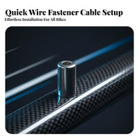 Bike Wire End Cap Aluminum Alloy Cycle Wire Housing Ferrule Brake Wire End Crimps Universal Anodized Finish for Workshop