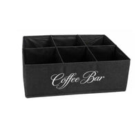 Foldable Coffee Station Organizer Collapsible Coffee Bar Organizer Countertop Organizer Portable for Office Breakroom
