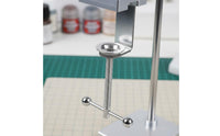 Clamp-on Paint Spraying Instrument Rack Sturdy Construction Clamp-on Paint Spraying Instrument Holder Adjustable Angle for Crafters, Artists, Studio